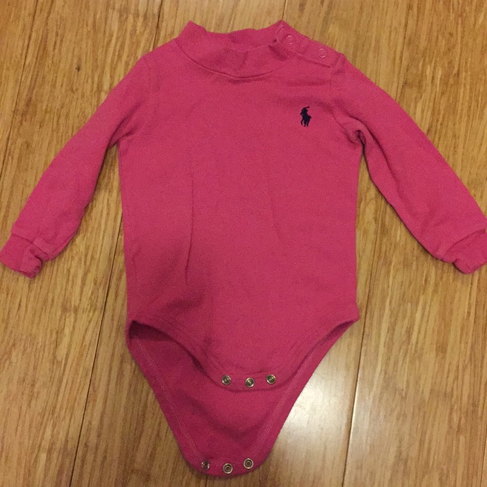 Ralph Lauren pink onesie
